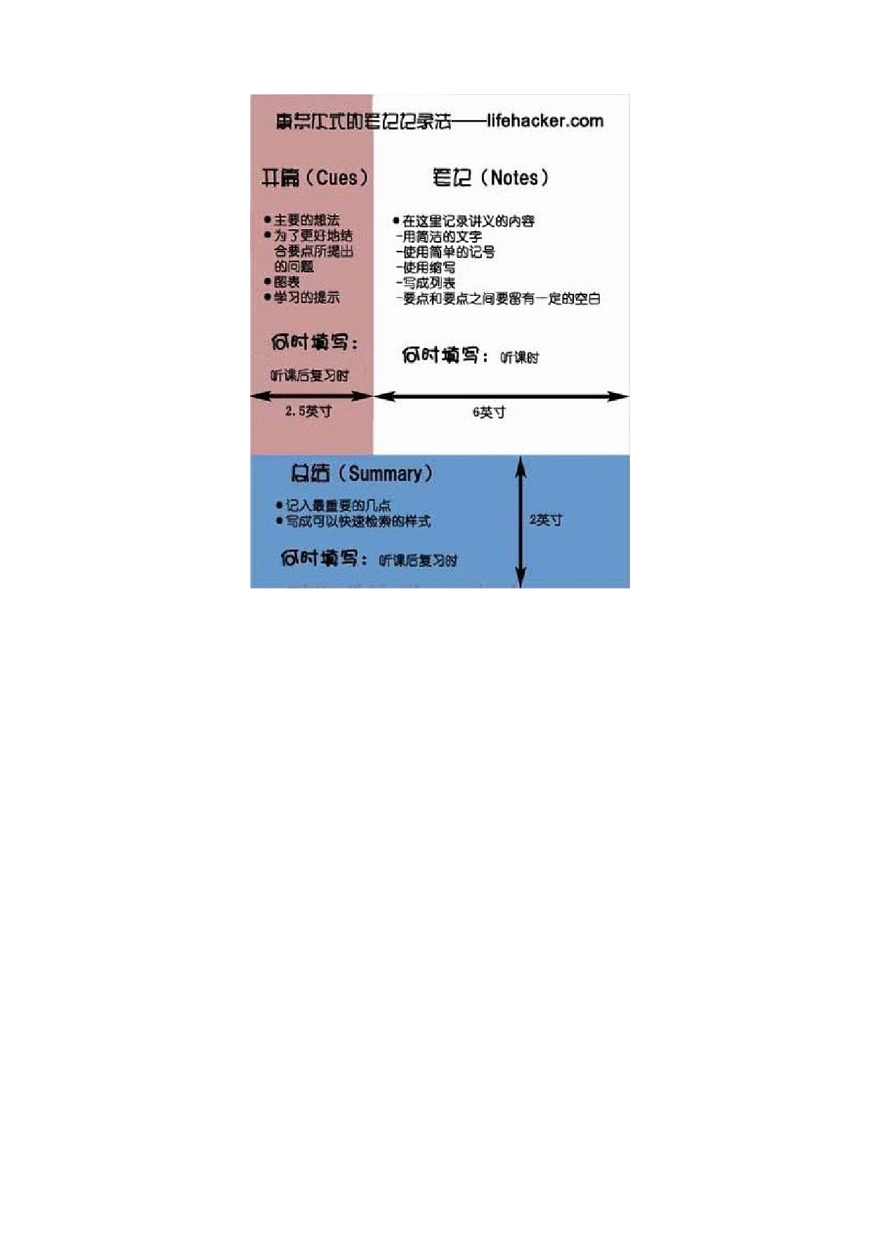 康奈尔笔记案例及模板(5R笔记法模板).docx 第5页