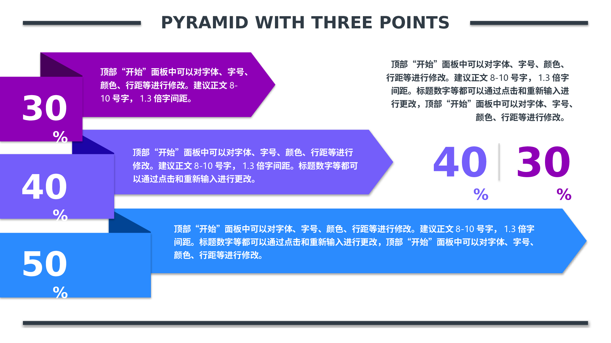 彩条三层层次关系PPT模板-3.pptx 第2页