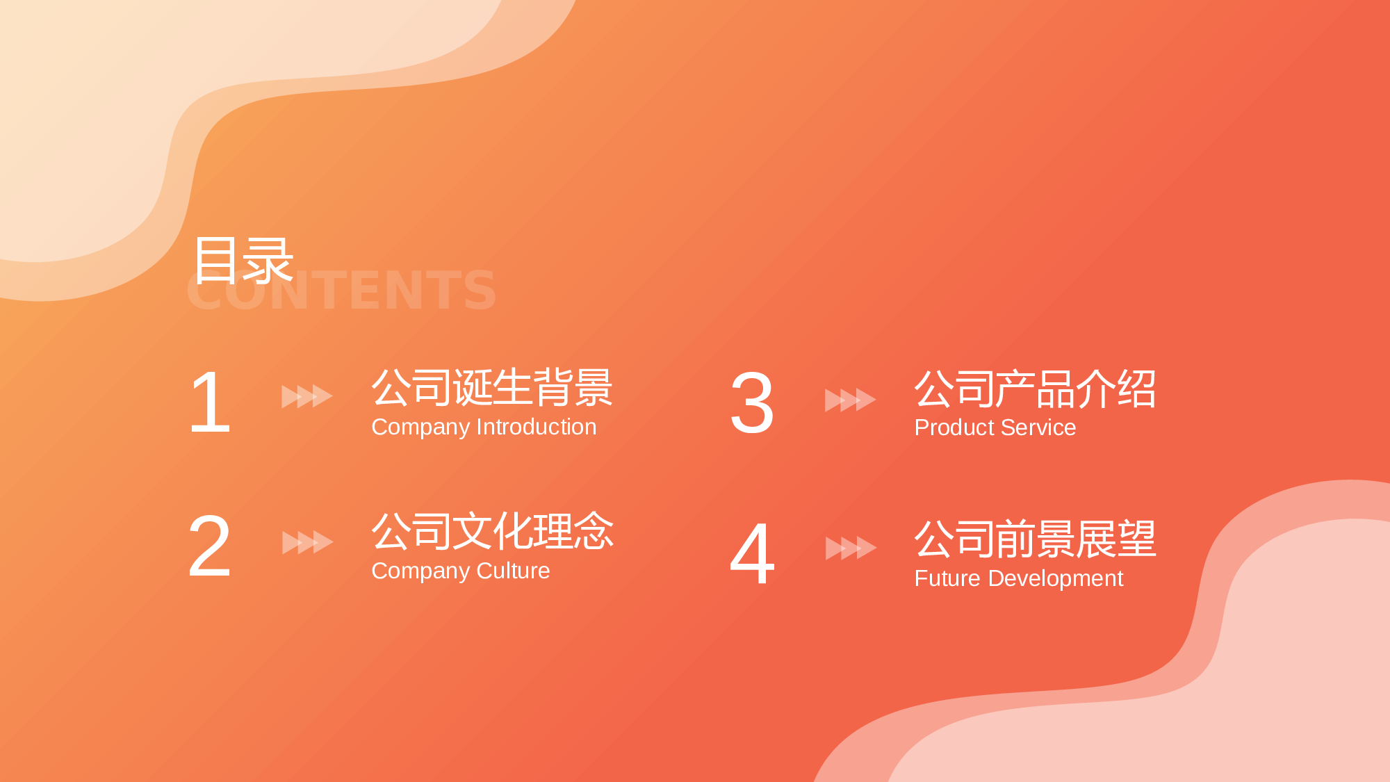 扁平风时尚渐变企业宣传PPT.pptx 第2页