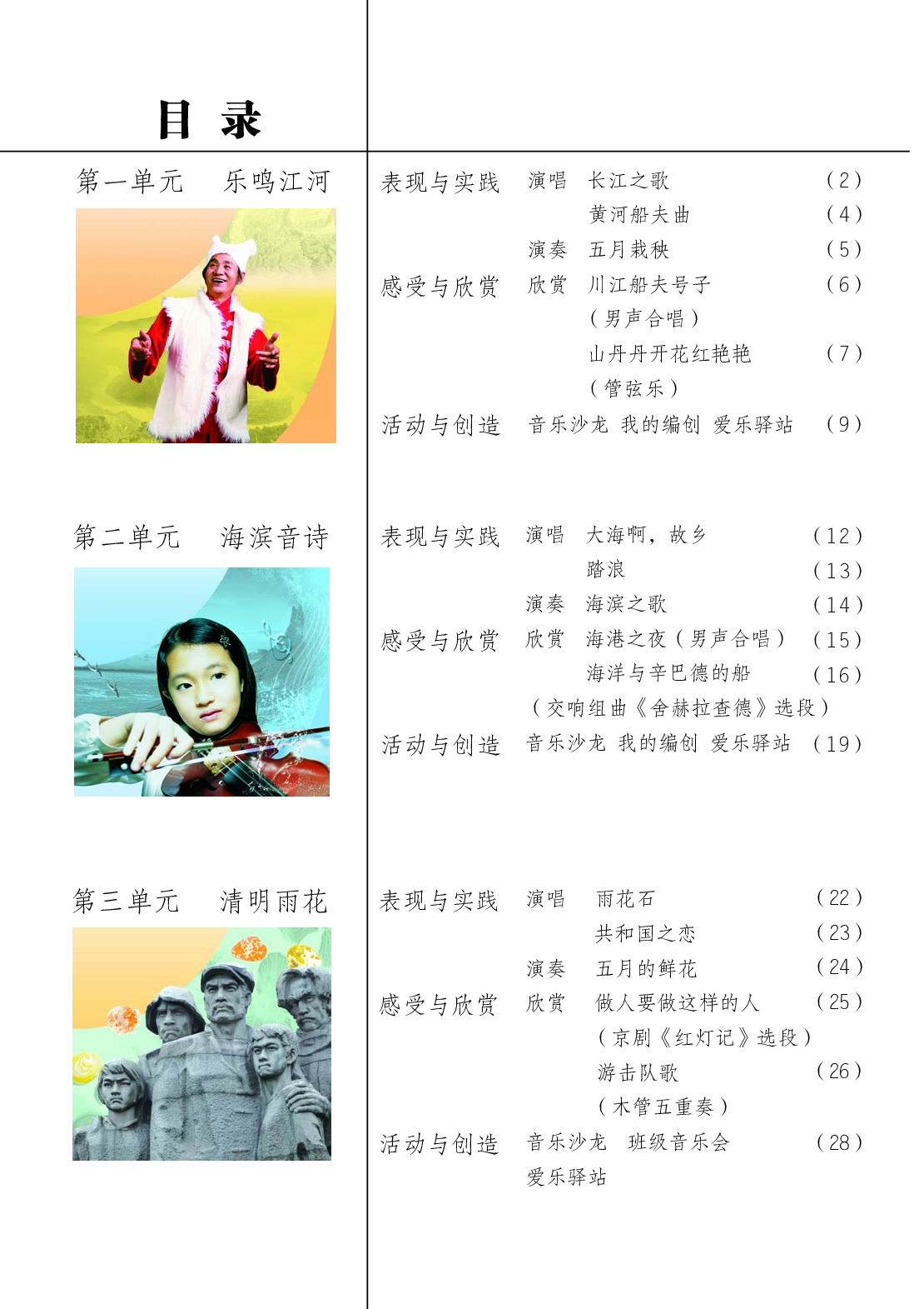 苏少版8年级音乐下册【高清教材】五线谱.pdf 第6页