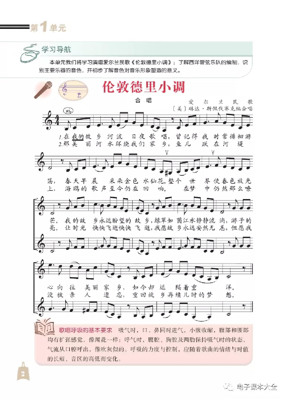七年级下册音乐北京版电子课本.pdf 第5页
