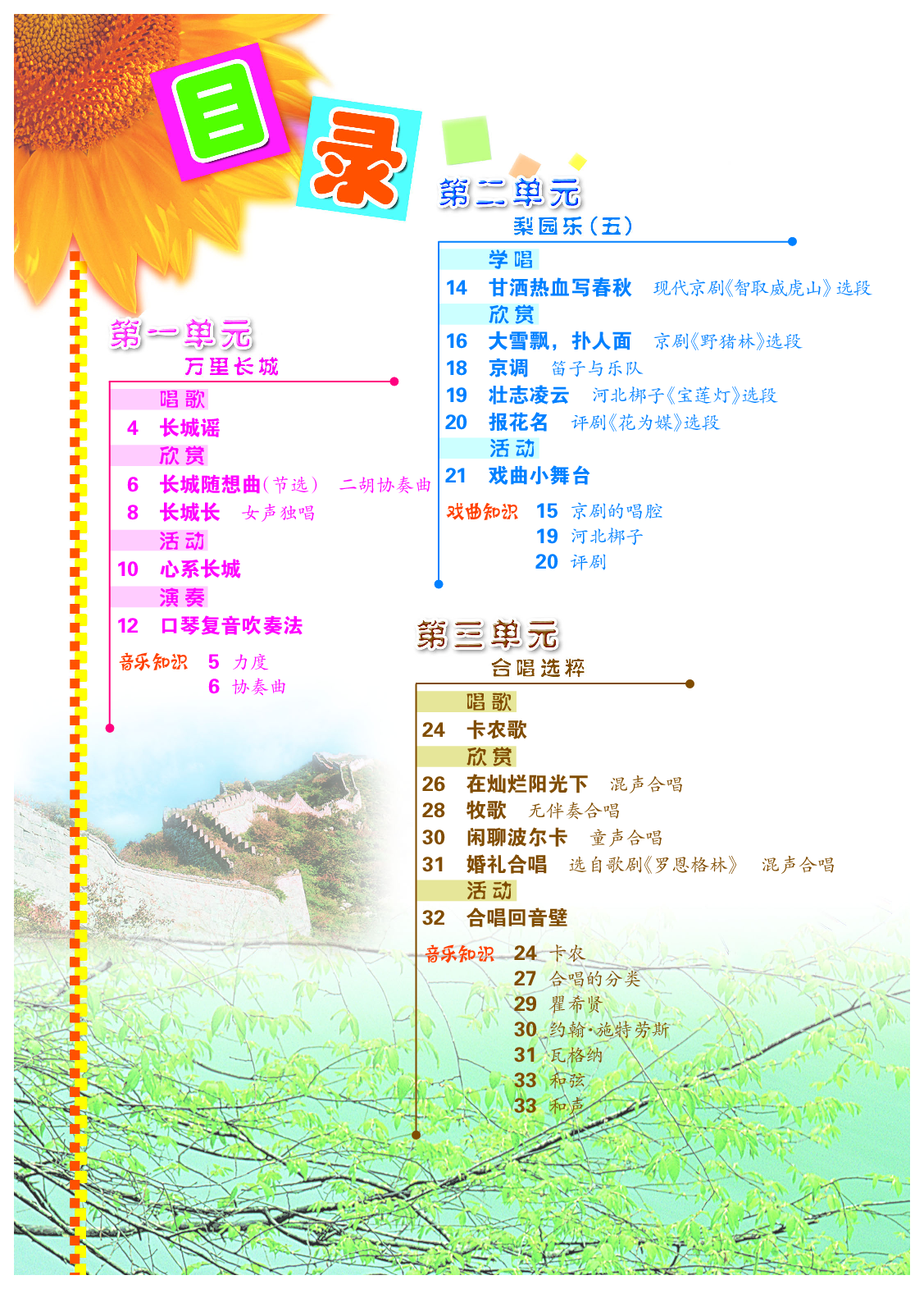 冀少版7年级音乐下册【高清教材】.pdf 第4页