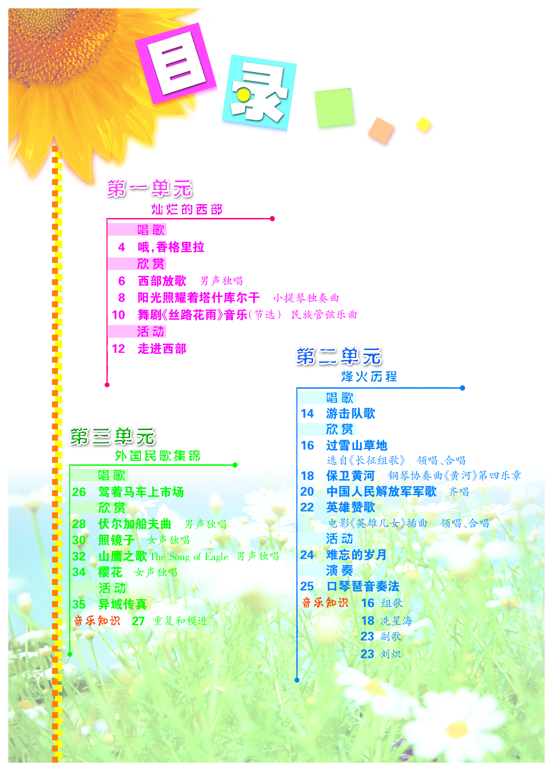 冀少版8年级音乐下册【高清教材】.pdf 第4页