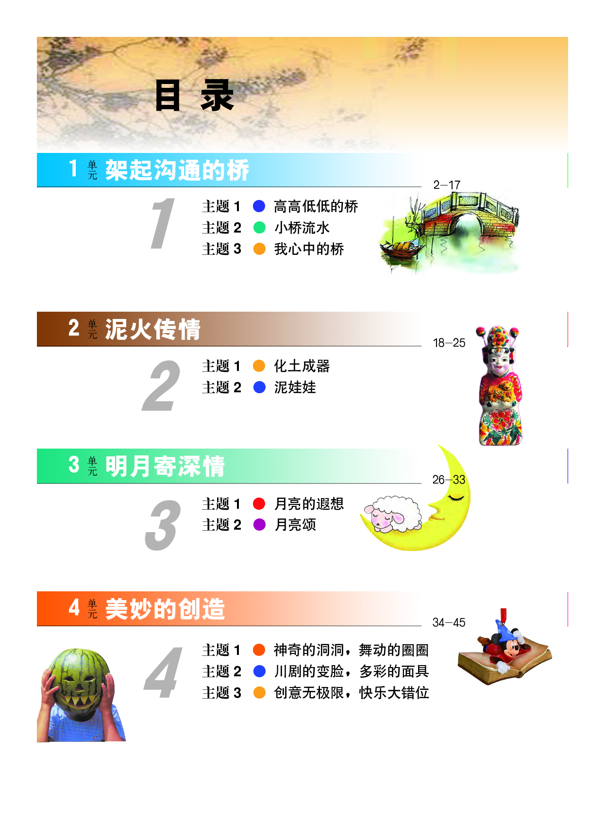 教科版5年级艺术上册【高清教材】.pdf 第4页
