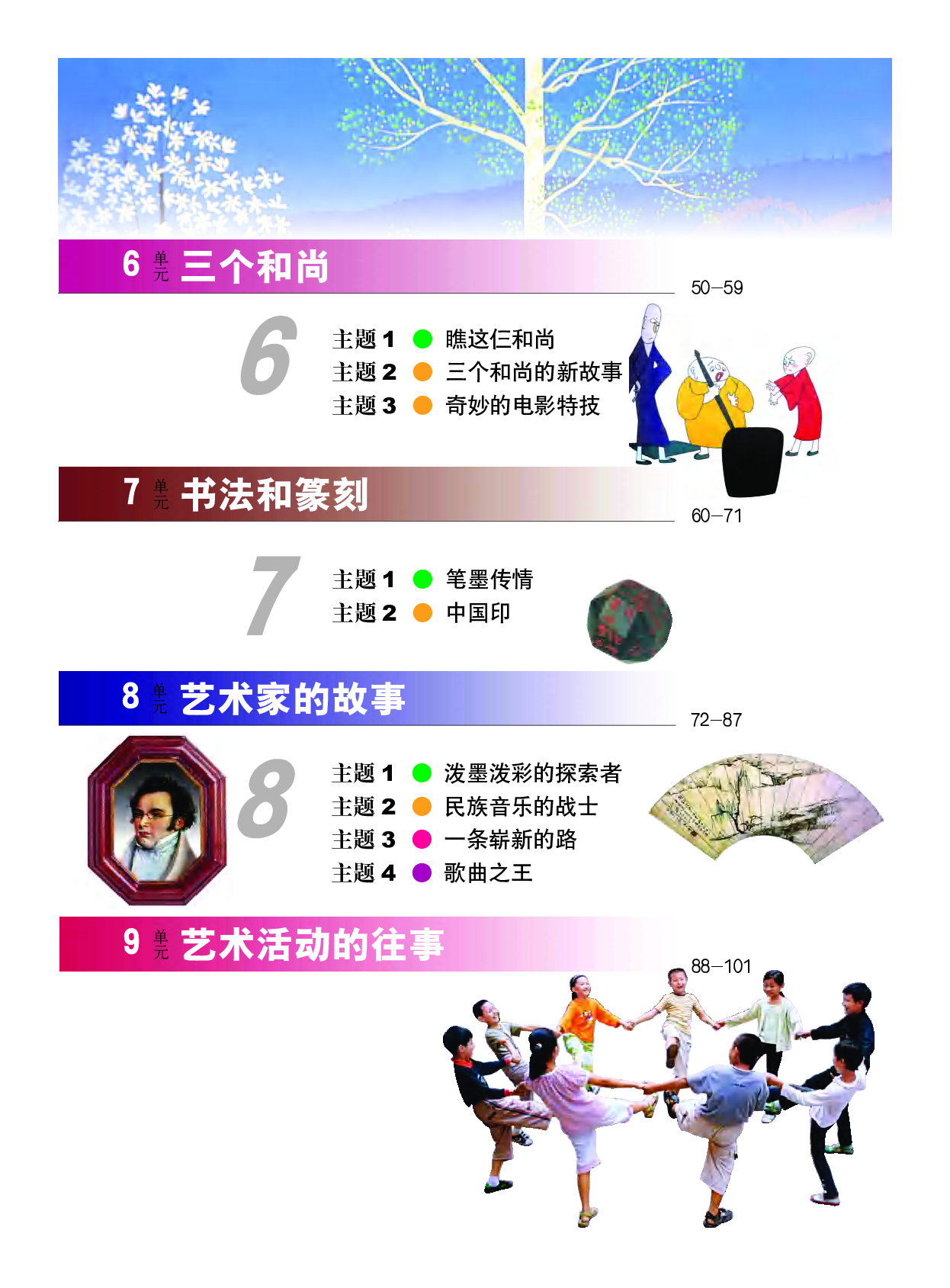 教科版6年级艺术下册【高清教材】.pdf 第5页