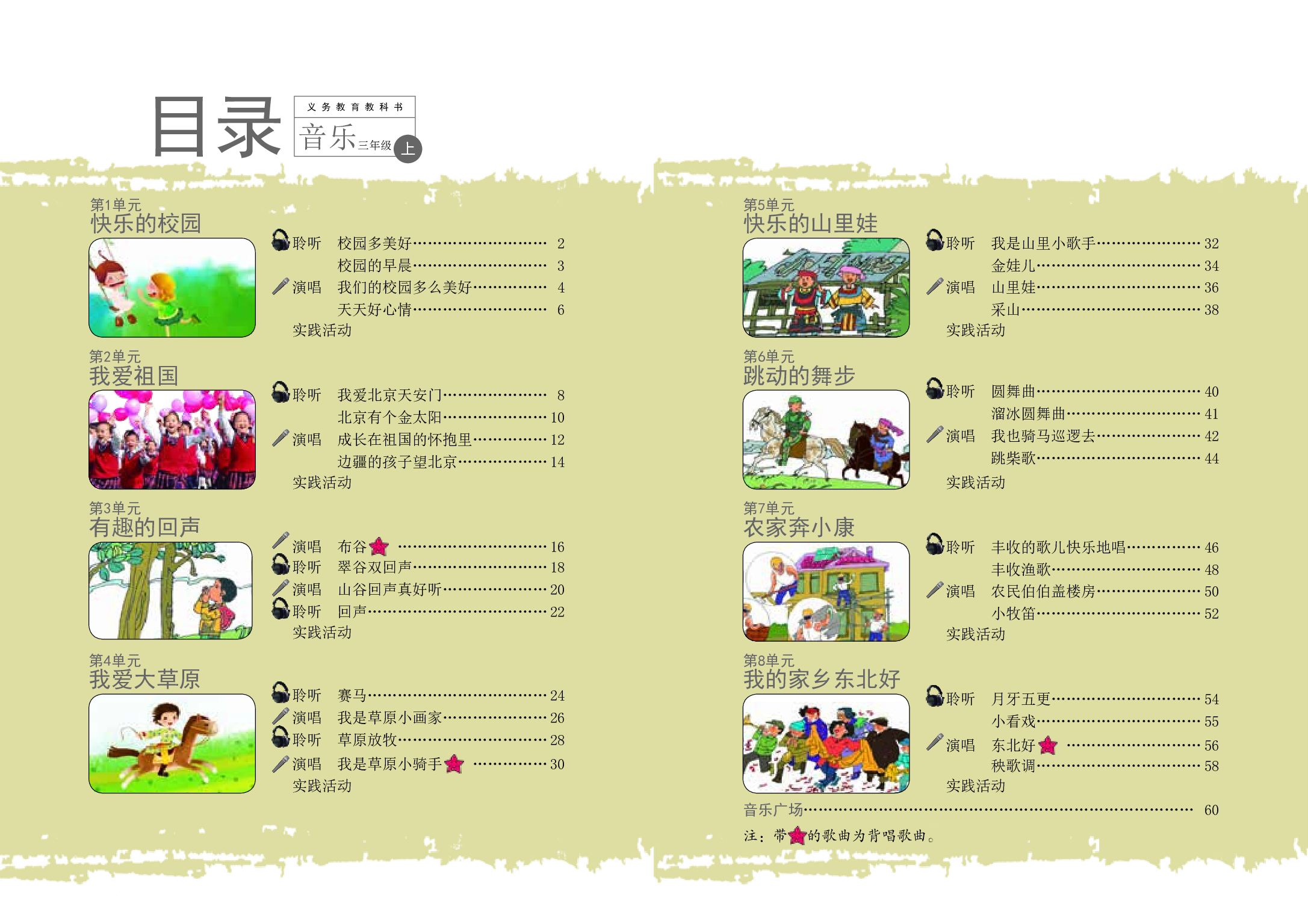 辽海版3年级音乐上册【高清教材】.pdf 第4页
