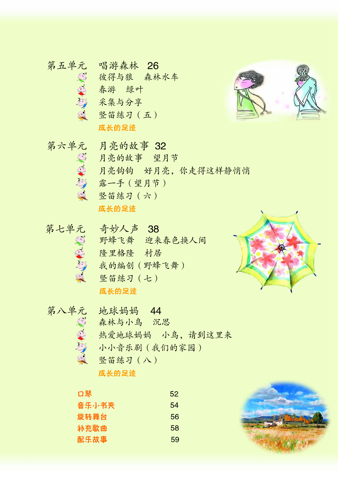 苏少版4年级音乐下册【高清教材】.pdf 第6页