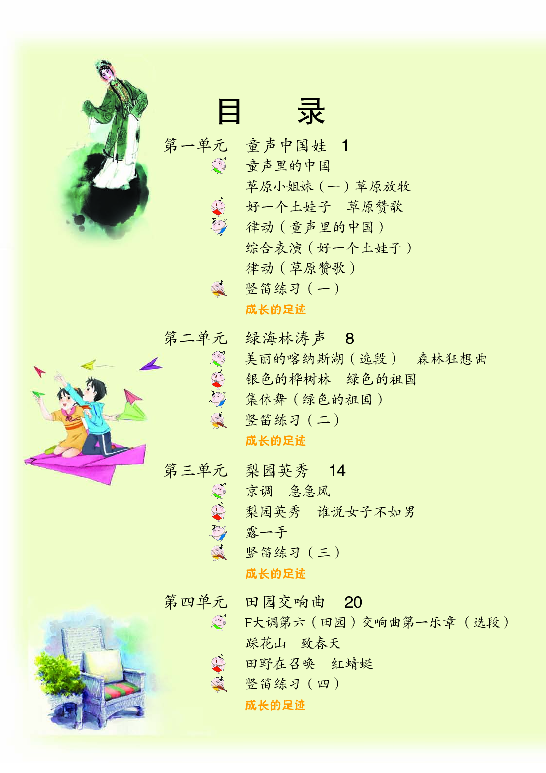苏少版5年级音乐下册【高清教材】.pdf 第5页