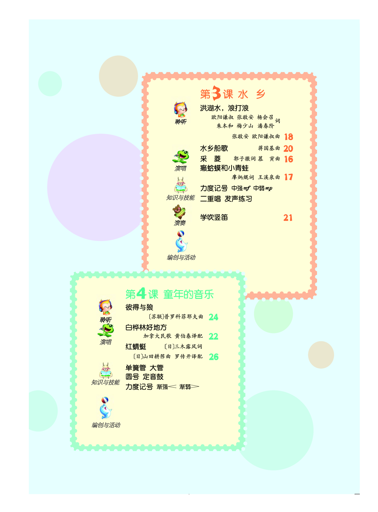 人音版4年级音乐下册【高清教材】.pdf 第5页