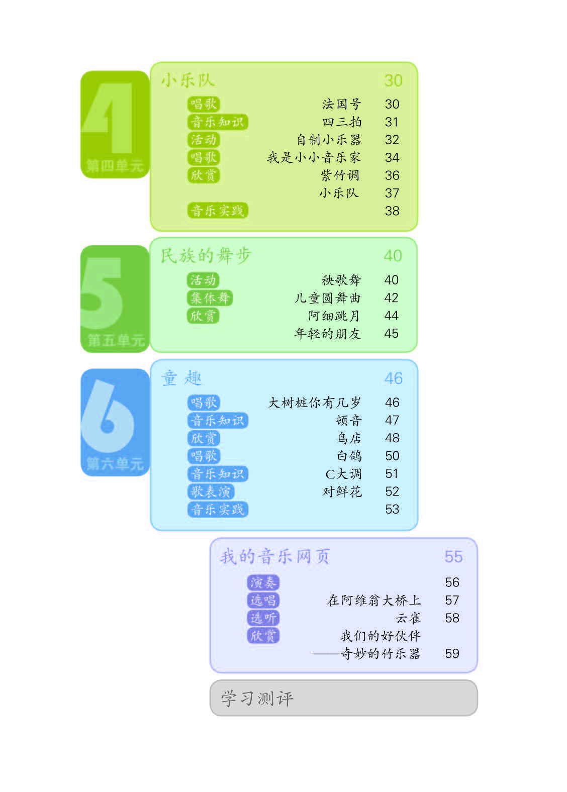 人教版3年级音乐上册【高清教材】.pdf 第5页