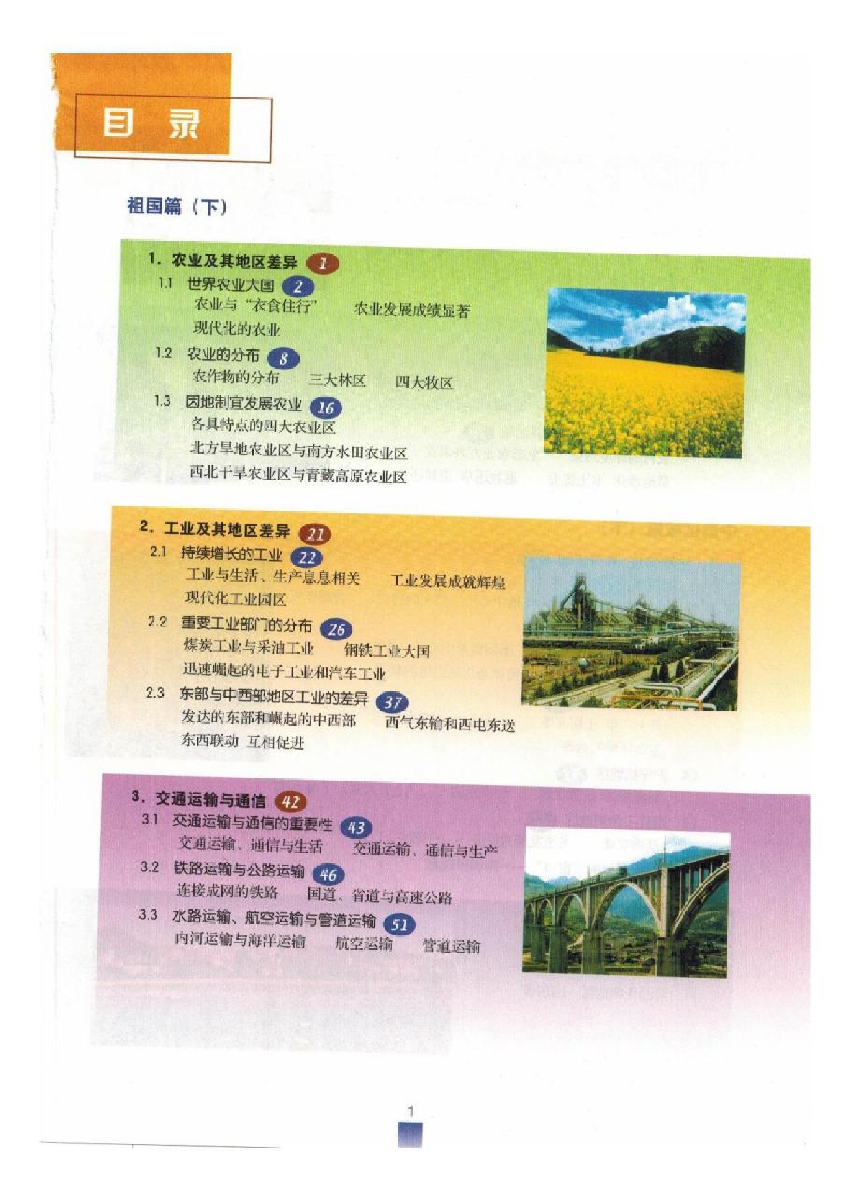 七年级下册地理沪教版电子课本.pdf 第2页