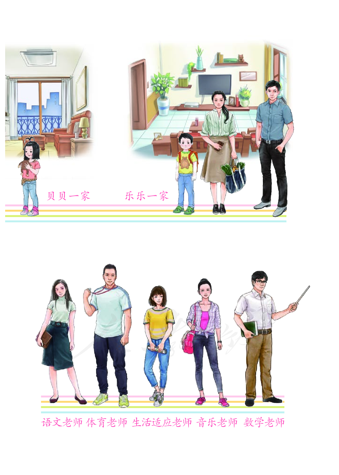 培智学校义务教育实验教科书生活适应三年级上册.pdf 第6页