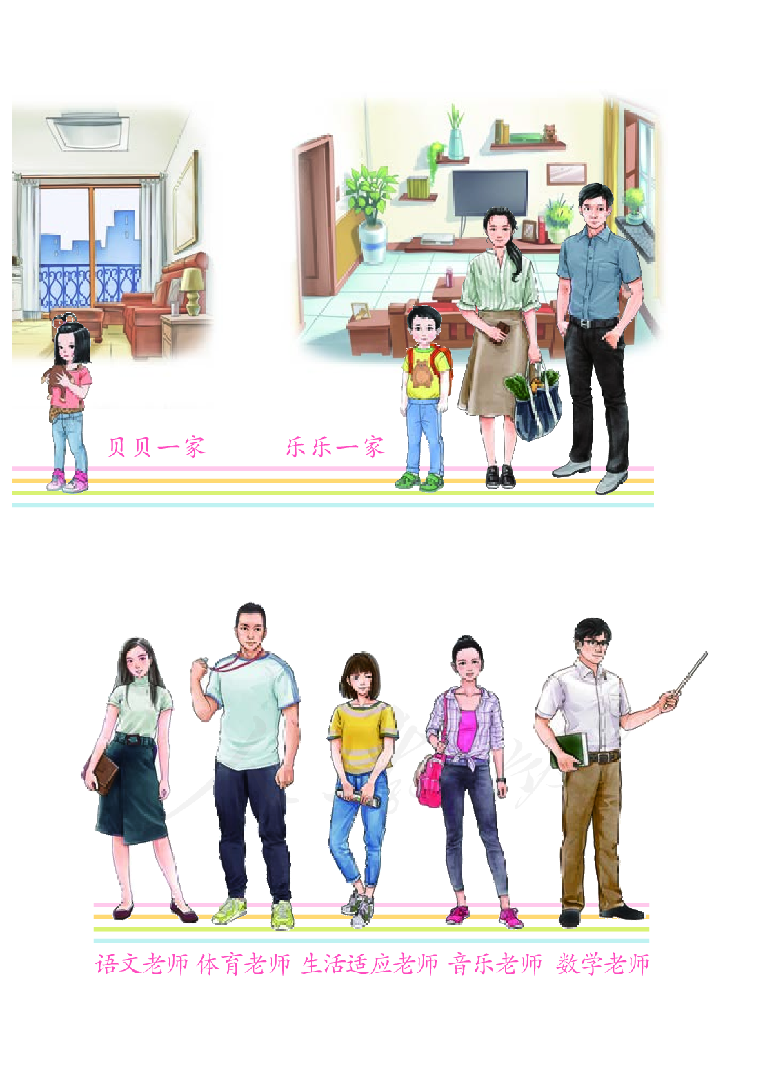 培智学校义务教育实验教科书生活适应一年级上册.pdf 第6页