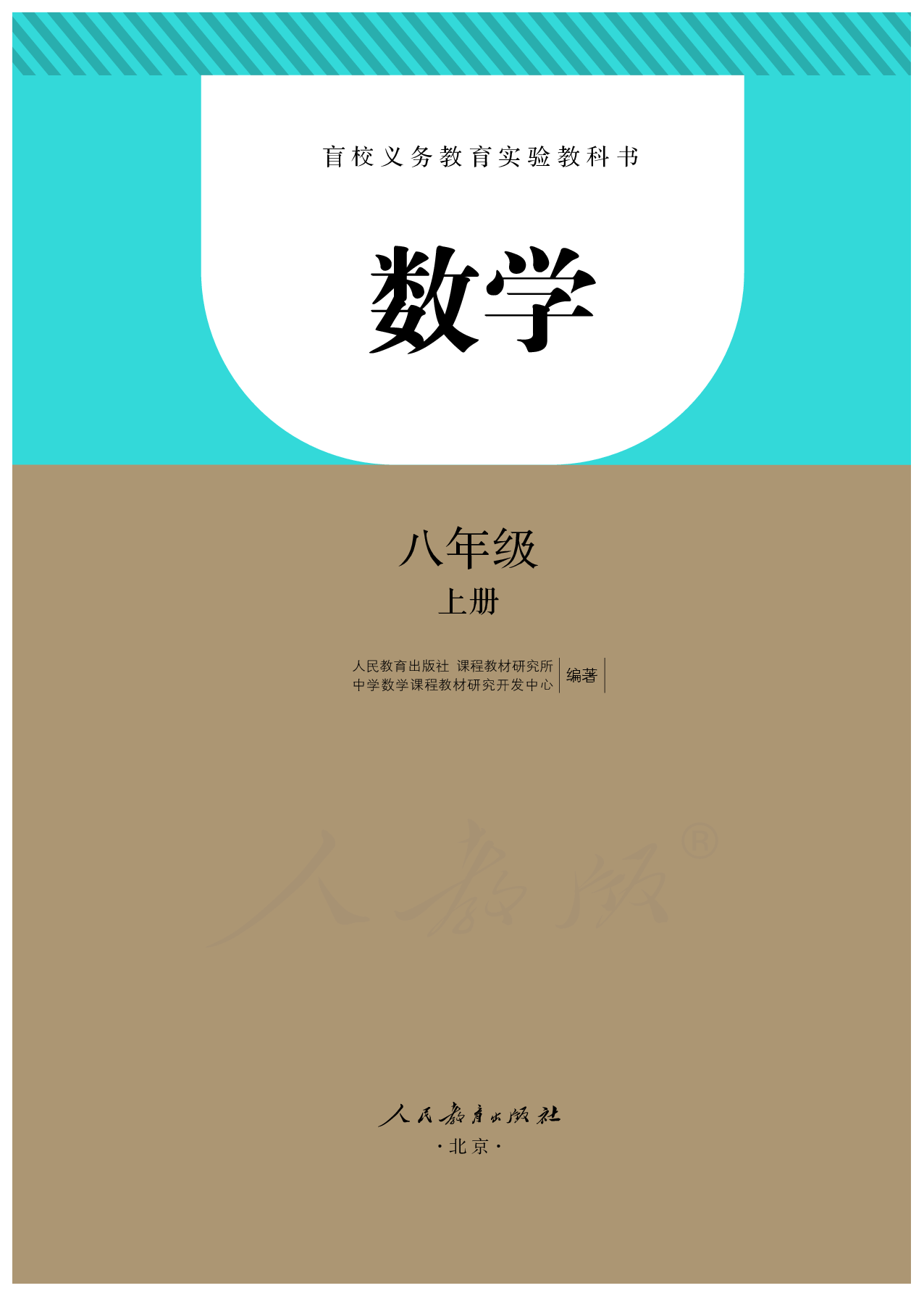 盲校义务教育实验教科书数学八年级上册.pdf 第1页