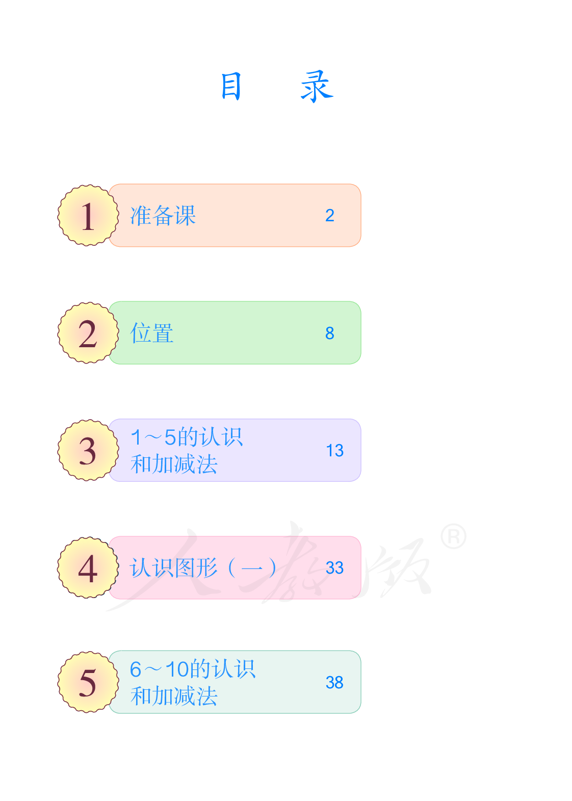 盲校义务教育实验教科书数学一年级上册.pdf 第5页