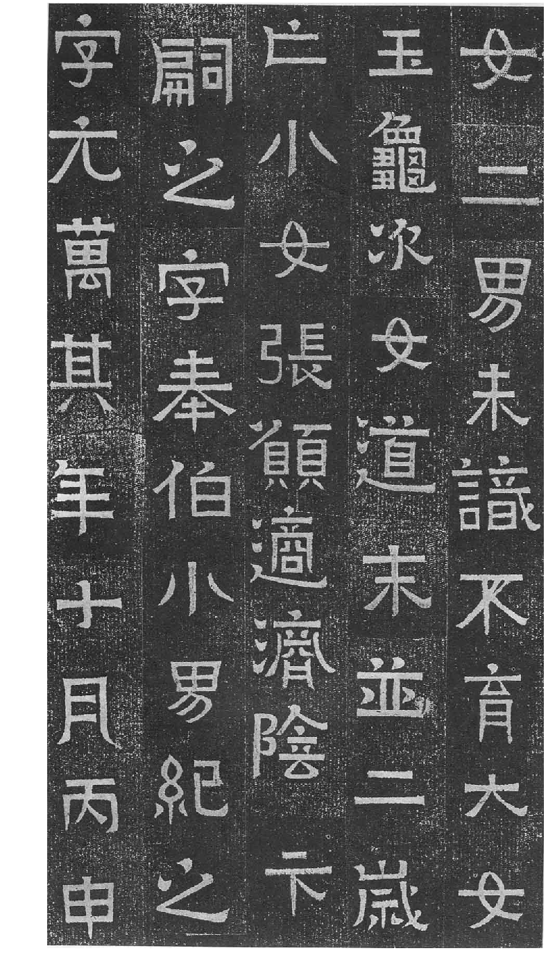 (东晋)楷隶_王建之妻刘媚子墓志(石志、砖志).pdf 第3页