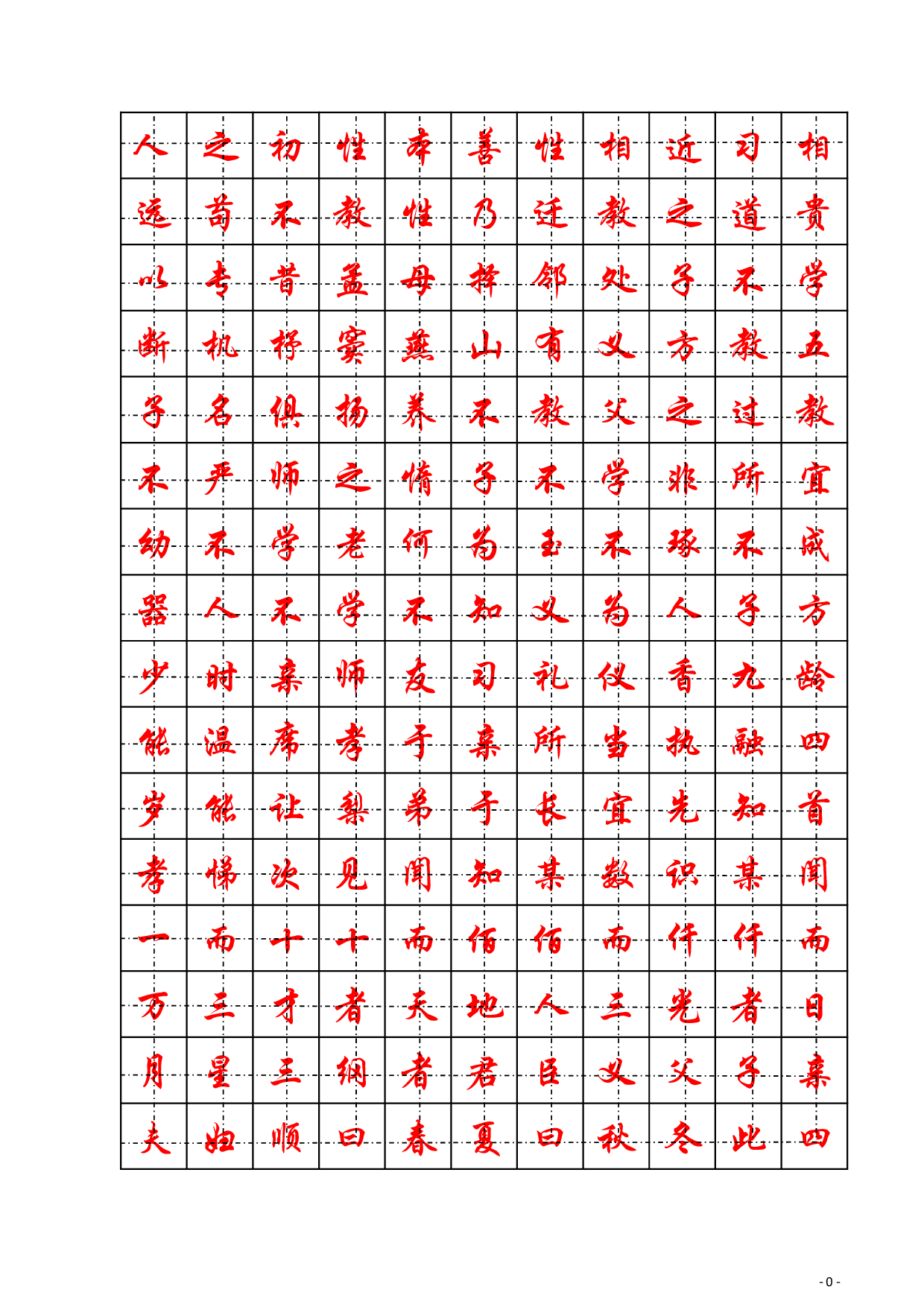 10.三字经行楷字帖.pdf 第1页