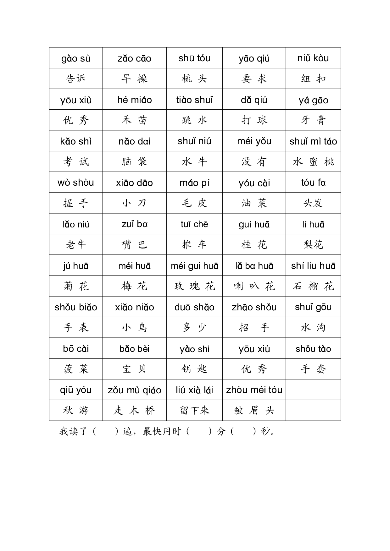 拼音练读卷（二）.pdf 第3页