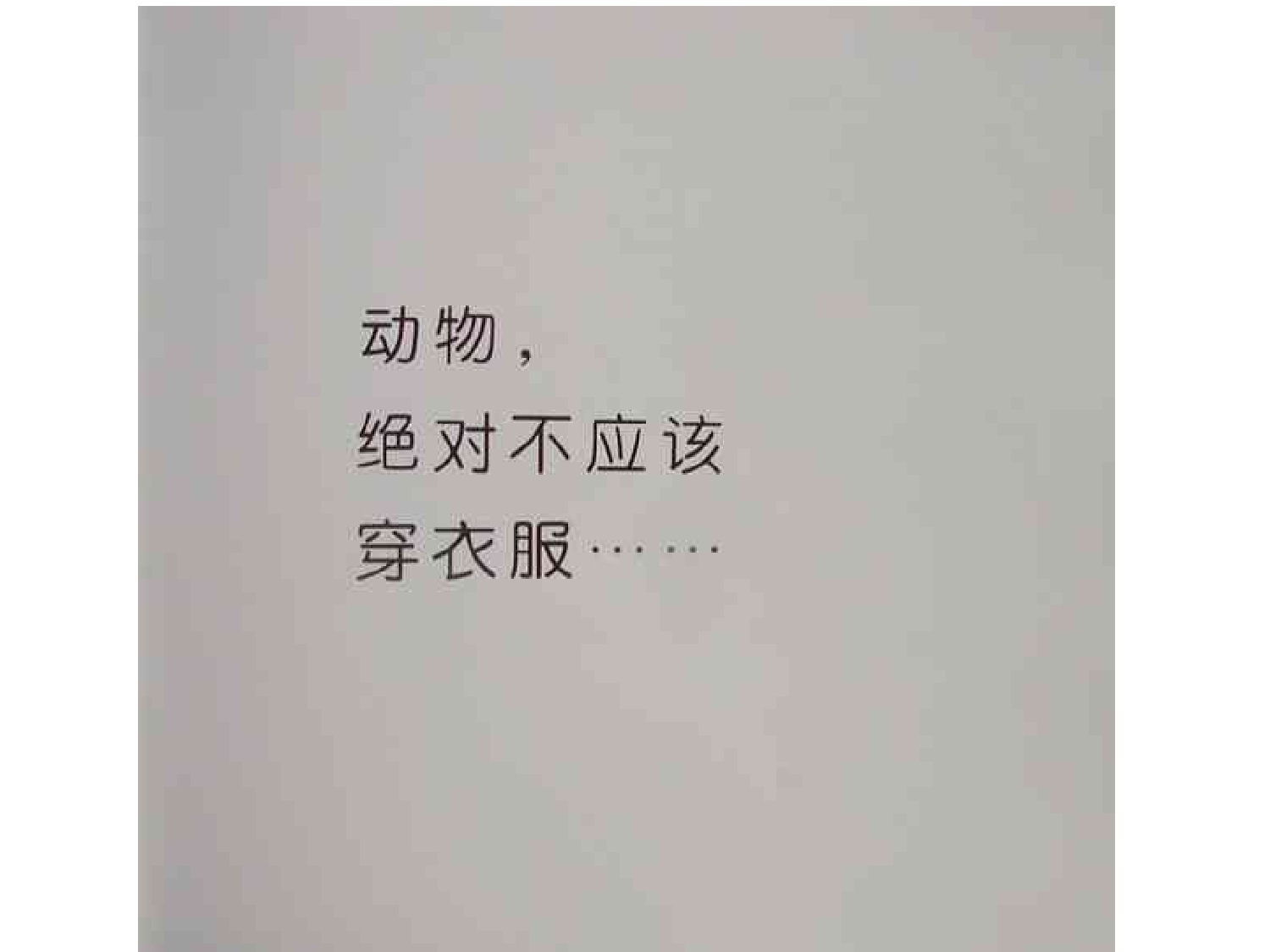 动物绝对不应该穿衣服.ppt 第4页
