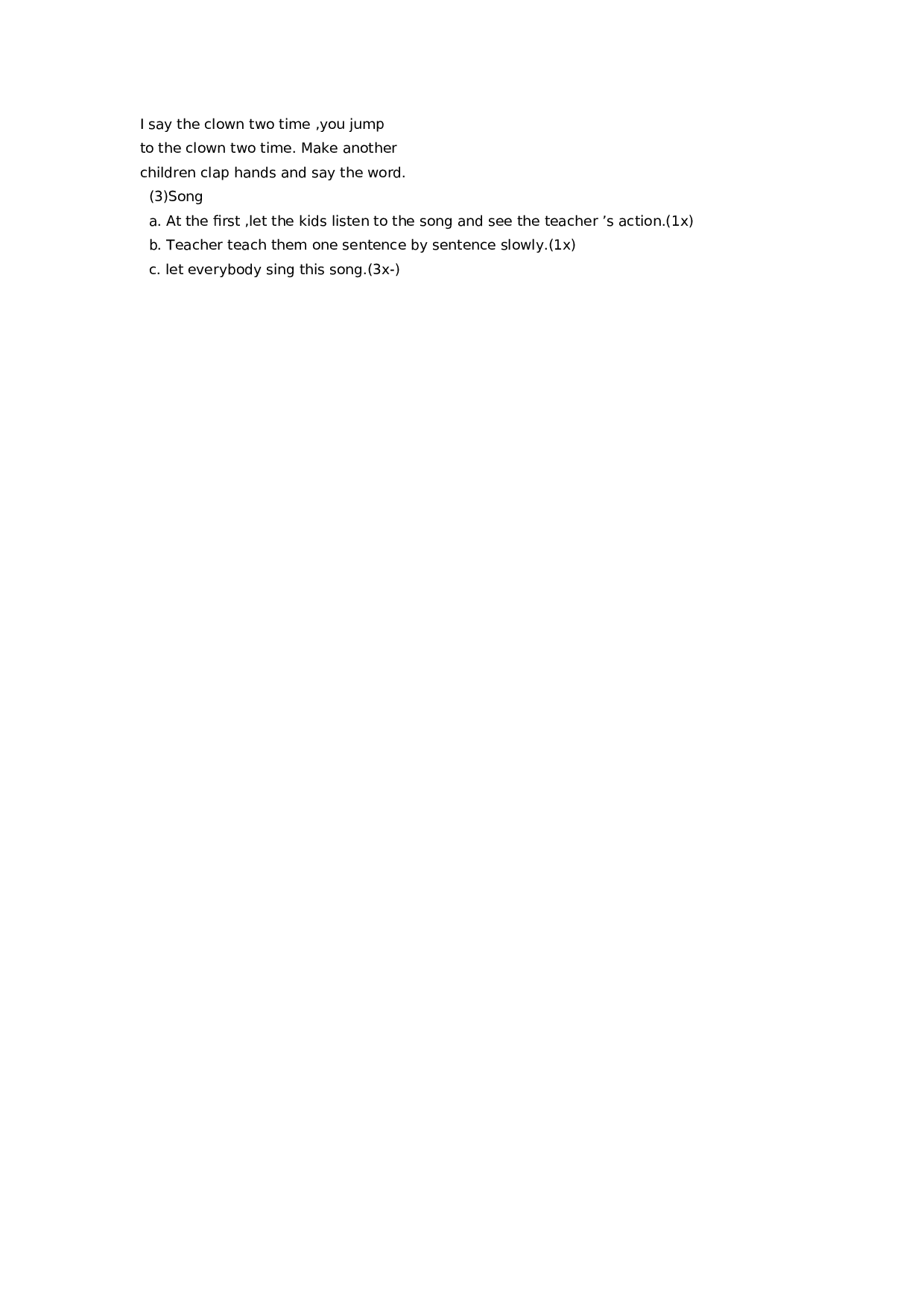 幼儿园大班英语教案：Party.doc 第2页