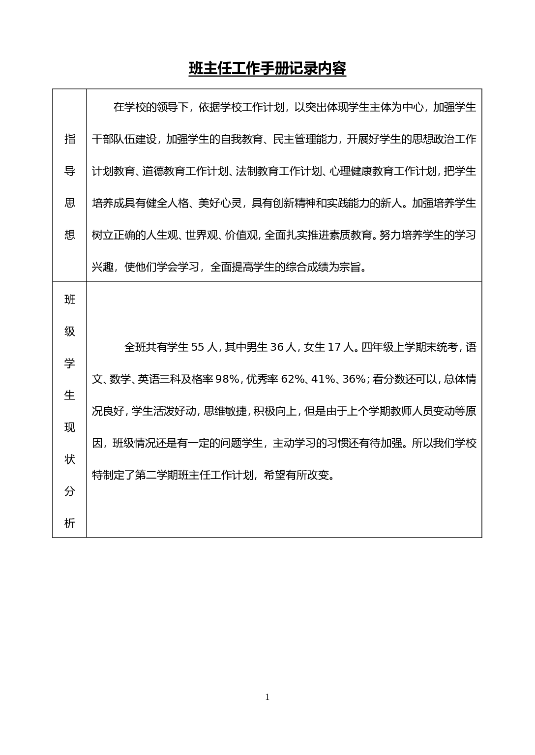 班主任工作手册记录内容-fad2ec1d20c1.doc 第1页
