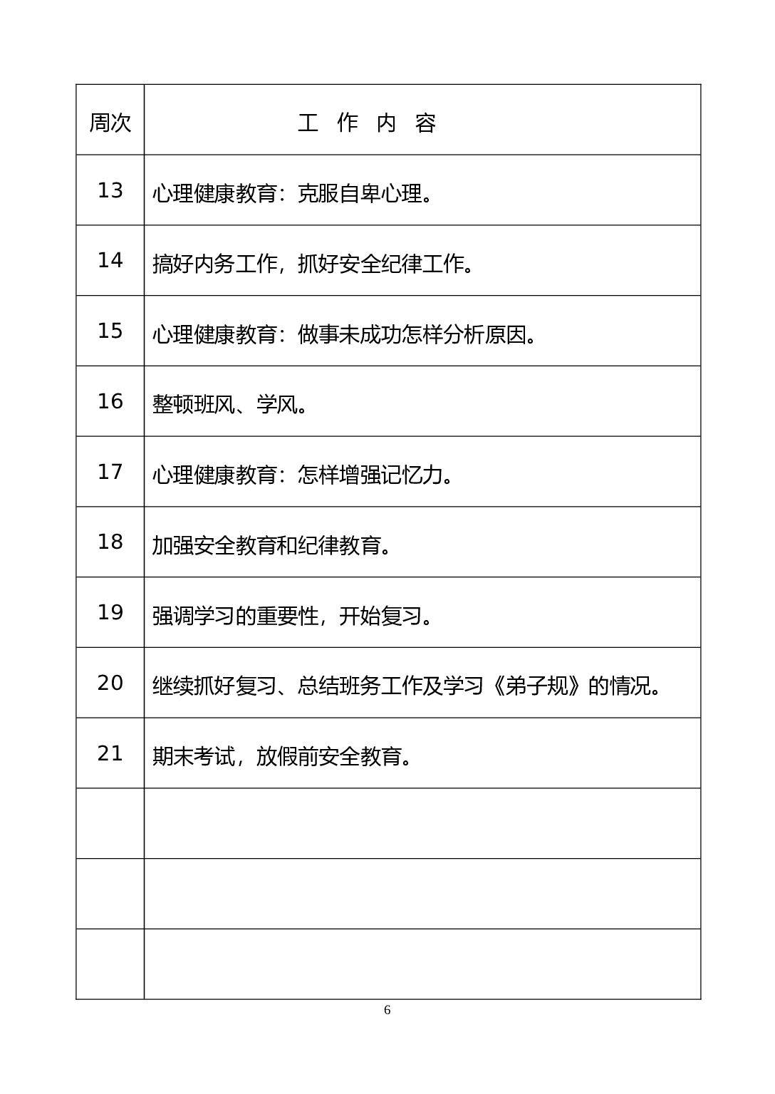 班主任工作手册记录内容-fad2ec1d20c1.doc 第6页