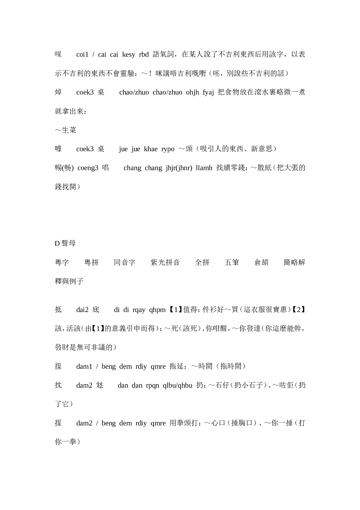 部分粤语正字打法.doc 第6页