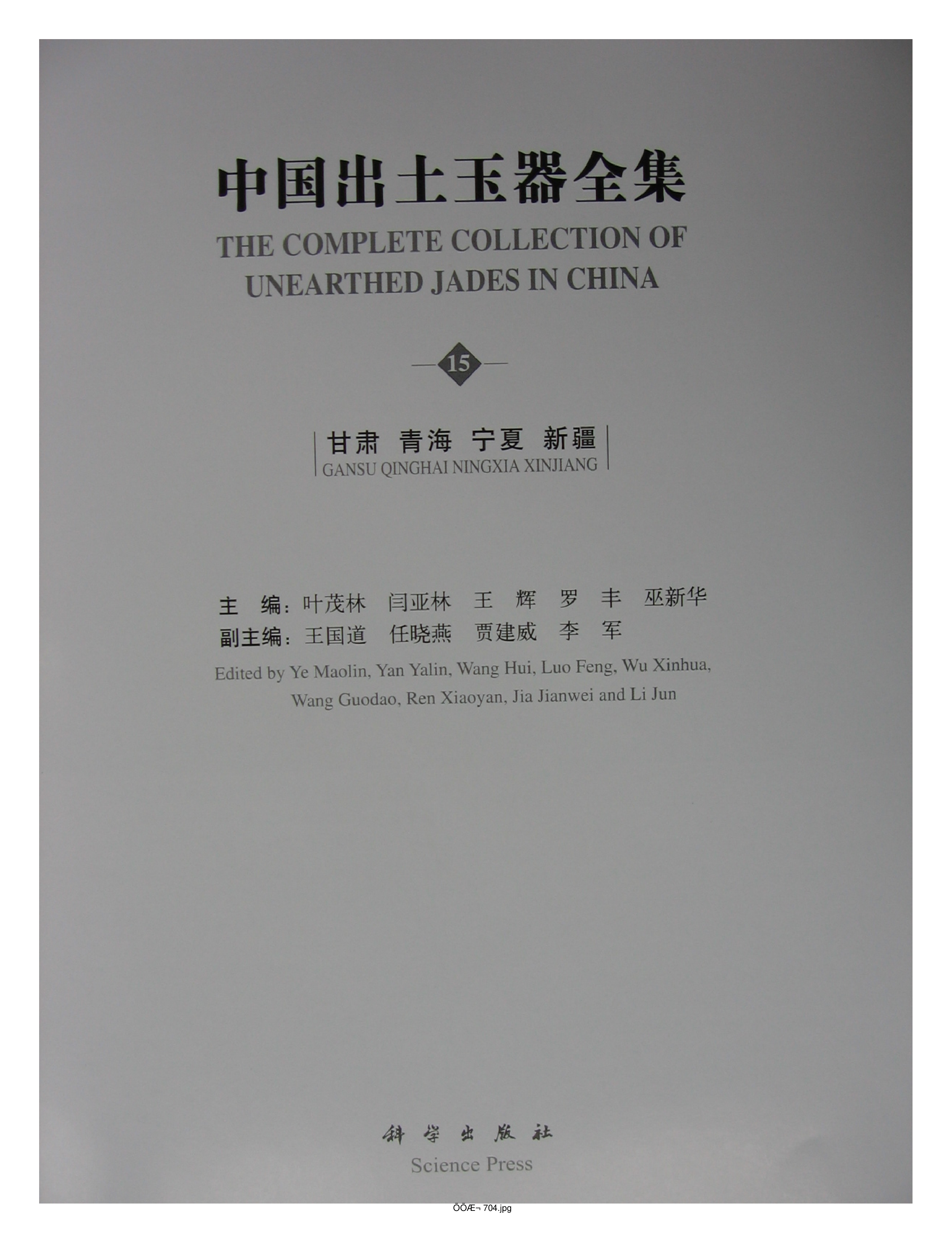 中国出土玉器全集15甘肃青海宁夏新疆部分1.pdf 第5页