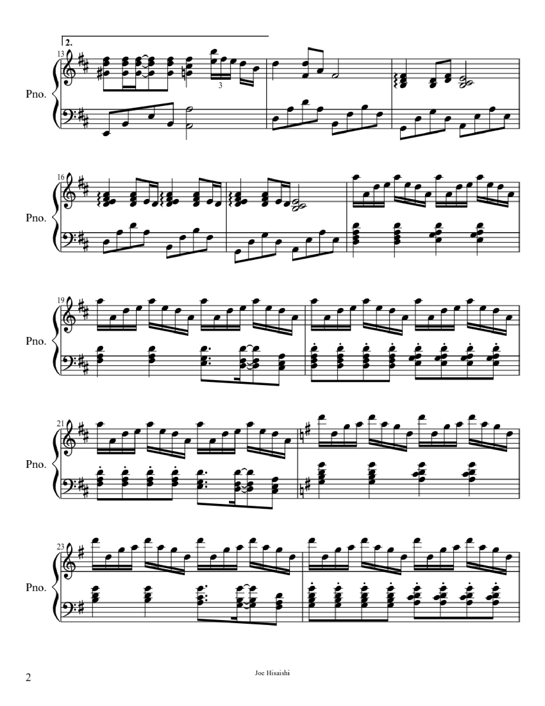 菊次郎的夏天Summer_(Joe_Hisaishi).pdf 第2页